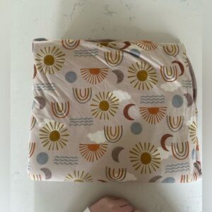 Little Sleepies desert sunrise blanket